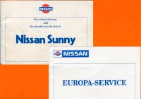 Betriebsanleitung Nissan Sunny von 1983 Schleswig-Holstein - Norderstedt Vorschau