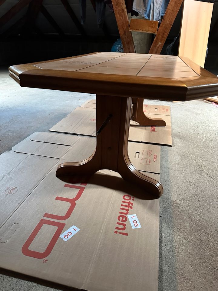 Wohnzimmertisch Tisch Antik Couchtisch Höhenverstellbar in Aachen