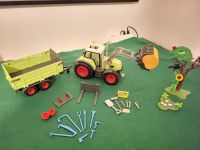 Playmobil Riesen Traktor mit Anhänger + viel Zubehör Hessen - Gründau Vorschau