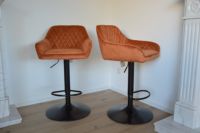 6er-Set Tresen Sitzgruppe Barhocker Samt Orange Modern Design Duisburg - Rheinhausen Vorschau