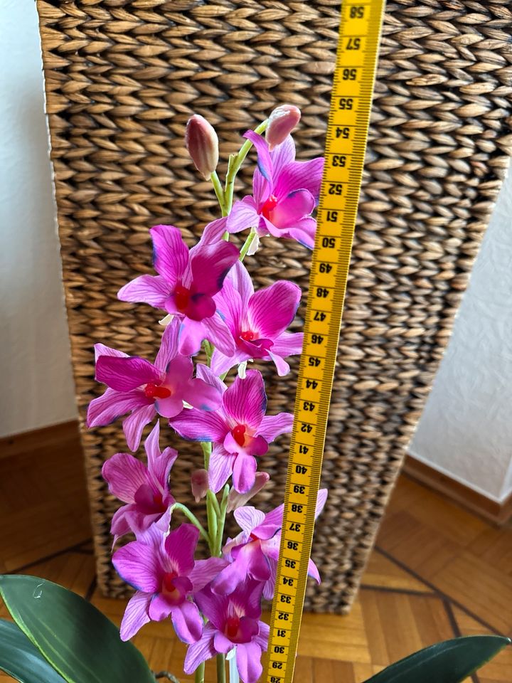 Kunst Orchidee rosa in Grünsfeld