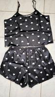 Sommer Schlaf Shorty Schwarz mit ❤️ Gr. XL 42/44 NEU Hessen - Allendorf Vorschau
