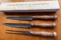 Bratenbesteck mit Naturholzgriffen Hessen - Kelkheim Vorschau