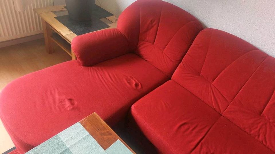 Sofa Wohnlandschaft Couch Schlaffunktion Federkern in Leipzig