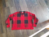 Edc Pulli Gr. S / M oversized rot schwarz gemustert Schlitz Rheinland-Pfalz - Auderath Vorschau