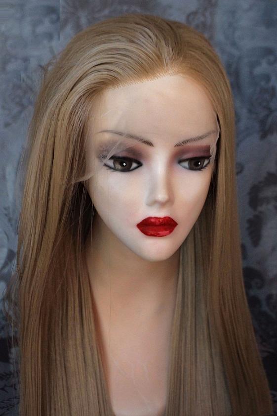 Lace Front Perücke Wig Blond Hellblond Mittelblond Honigblond in Leipzig