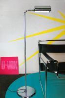 NEW WAVE Interieur, Chrom Steh Lampe, Anfang 1980er Jahre Niedersachsen - Osnabrück Vorschau