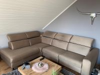 Höffner Ecksofa Couch Wohnlandschaft mit 2 elek. Relaxfunktionen Nordrhein-Westfalen - Neuss Vorschau