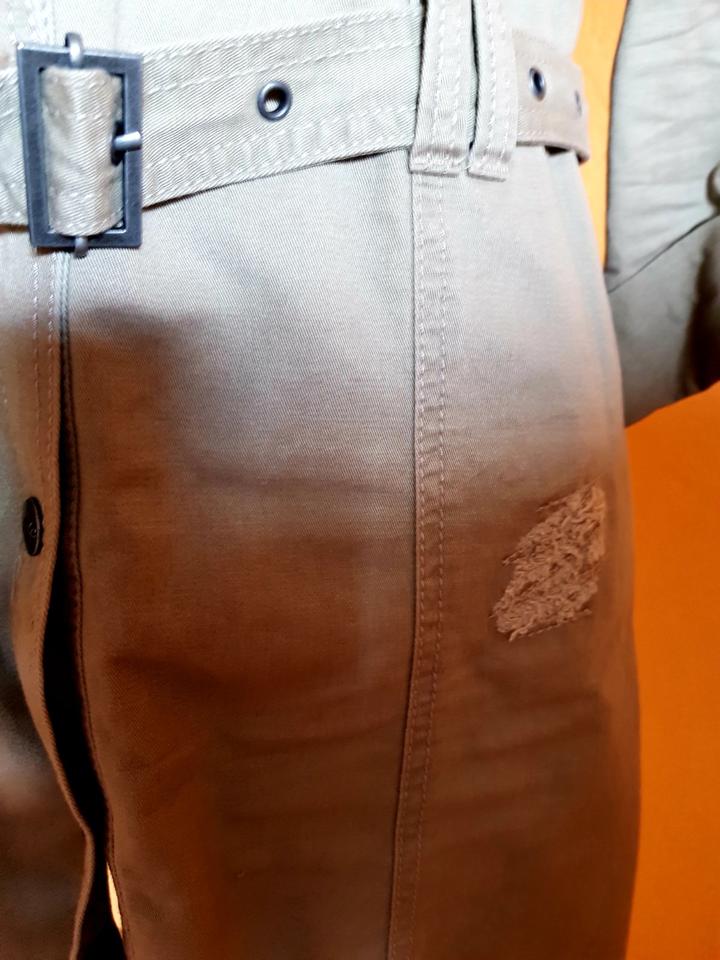 ❤ ESPRIT Kleid Army Stil Gr.40 Used Look  ❤ einfach nur hübsch in Berlin