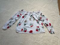 Bluse, Blumen, Hollister , Weiß Hessen - Hanau Vorschau