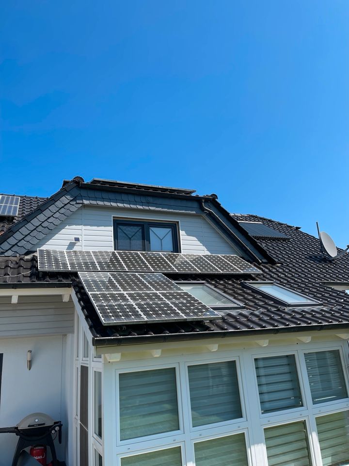 PV- Anlage mit BP Solarmodulen BP 585 in Bad Arolsen