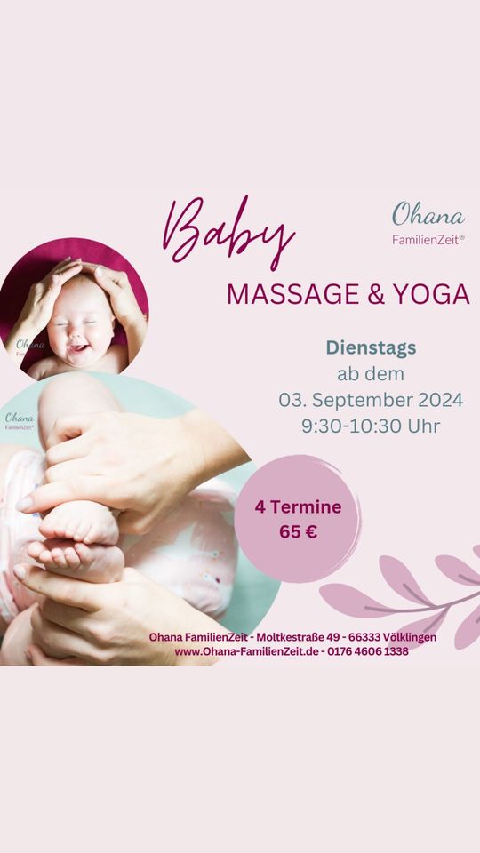 Babymassage Babyyoga Völklingen und Saarbrücken in Völklingen