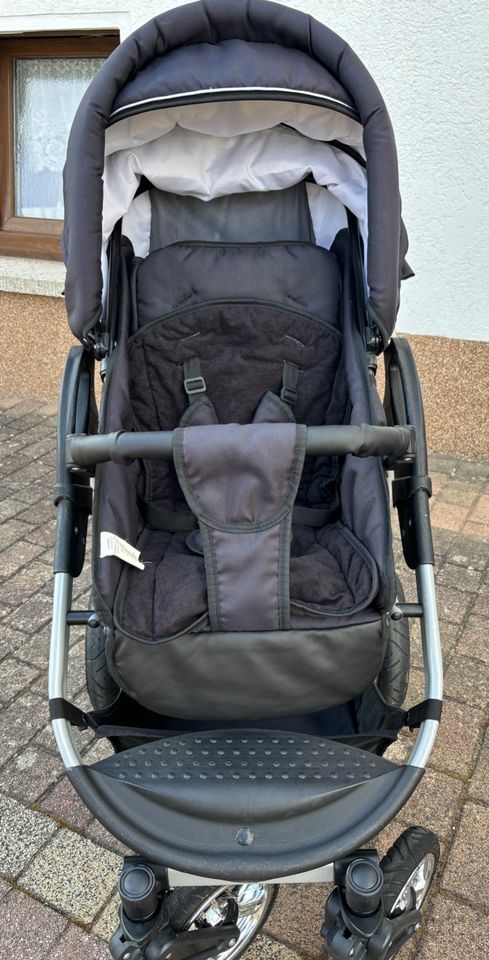 Kinderwagen von Bergsteiger, Modell Capri in Birx