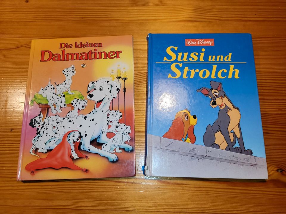 Disney Kinderbücher: Susi und Strolch + Die kleinen Dalmatiner in Schinkel