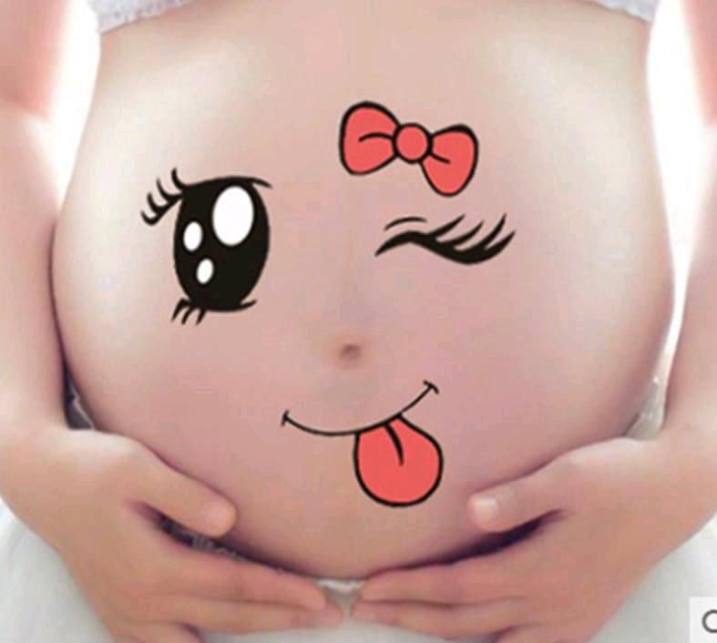 Belly Painting / Bauch Bemalung in Massing