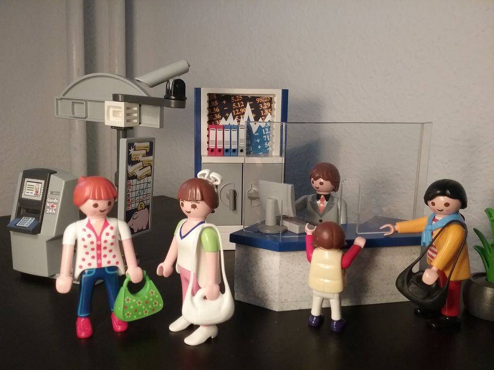 Playmobil 4402 Bankschalter Geldautomat Geldscheine Dalmatiner in Kiel