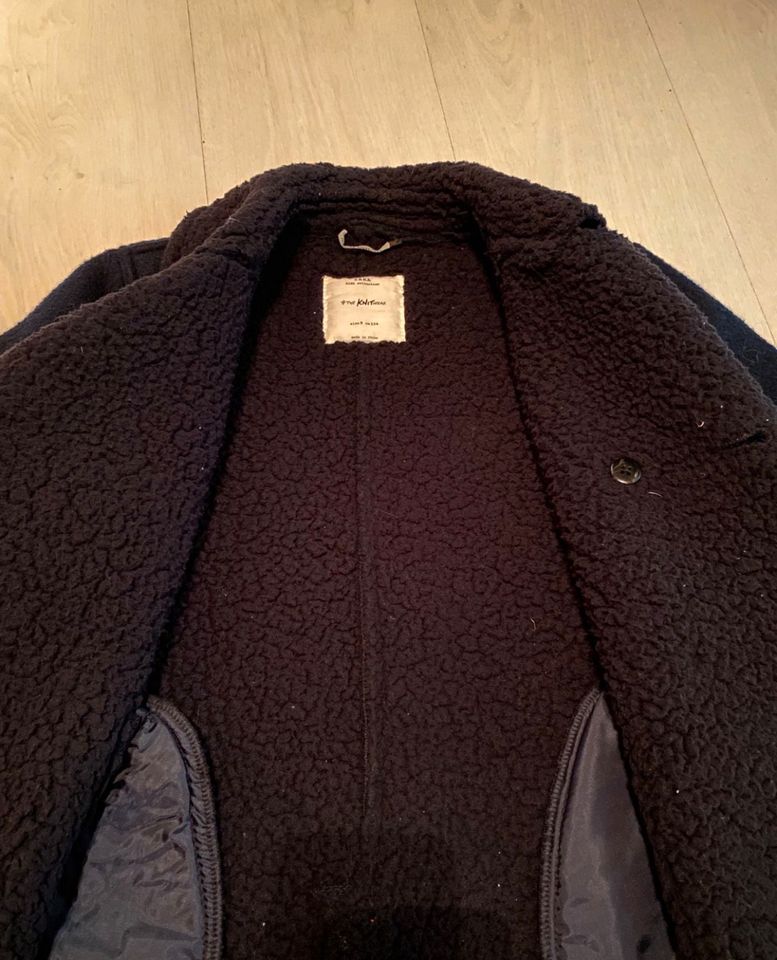 Zara Mantel Gr 134 mit Futter **30% Wolle** in Köln