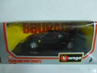 Bburago Ferrari  F40 Schwarz 1:24 cod 0532 nur 90-93 Bayern - Rain Lech Vorschau