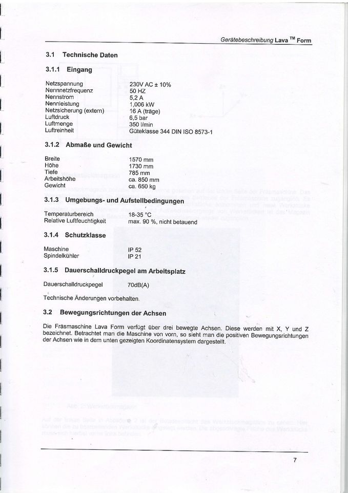 3M ESPE Lava Form CNC Fräsmaschine für Zahnersatz in Korschenbroich