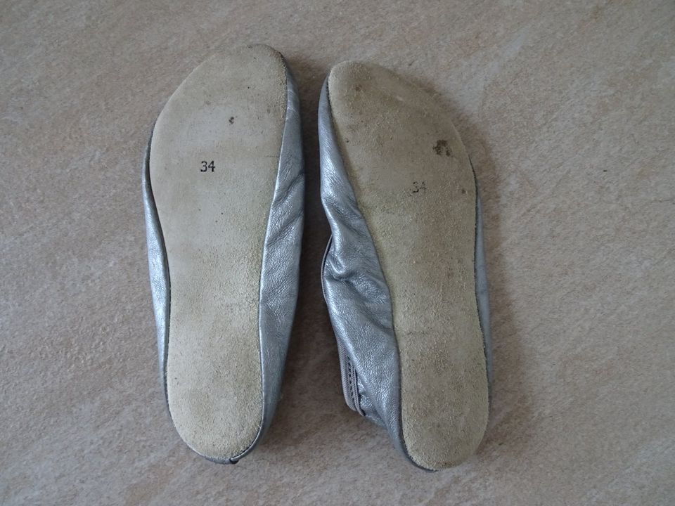 Ladeheid Gymnastikschuhe, Leder Ballerinas,Schläppchen, Gr.34,OVP in Dippoldiswalde