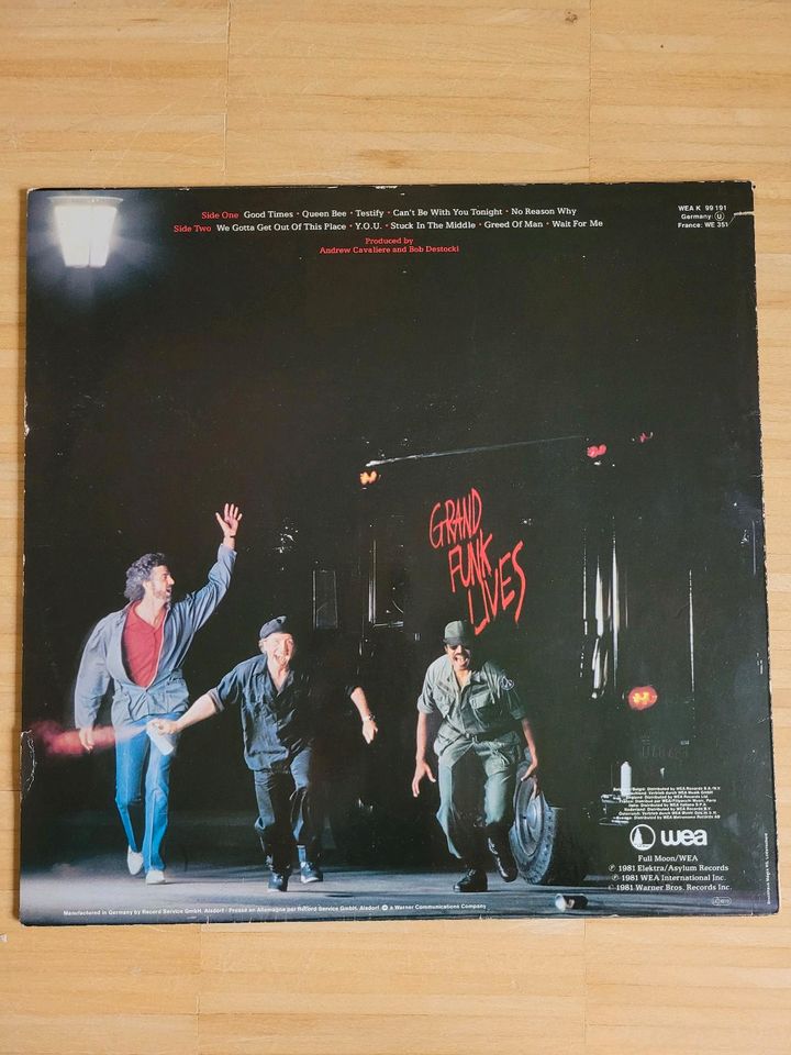 Grand Funk Railroad - Grand Funk Lives Vinyl LP 12" in Hamburg