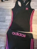 Adidas SET 2-tlg. Jogger+ Top Damen schwarz/Pink Duisburg - Homberg/Ruhrort/Baerl Vorschau