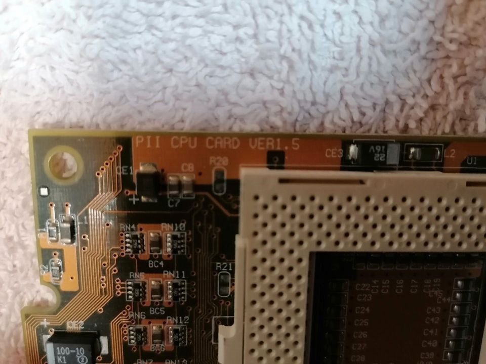 Intel PII CPU Card PGA370 Slot1 Adapter Converter CPU Card in Höchstädt a.d. Donau