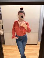 3,75 € ❤️ H&M Hemd Kupfer rostrot XS 34 Bayern - Schöllkrippen Vorschau