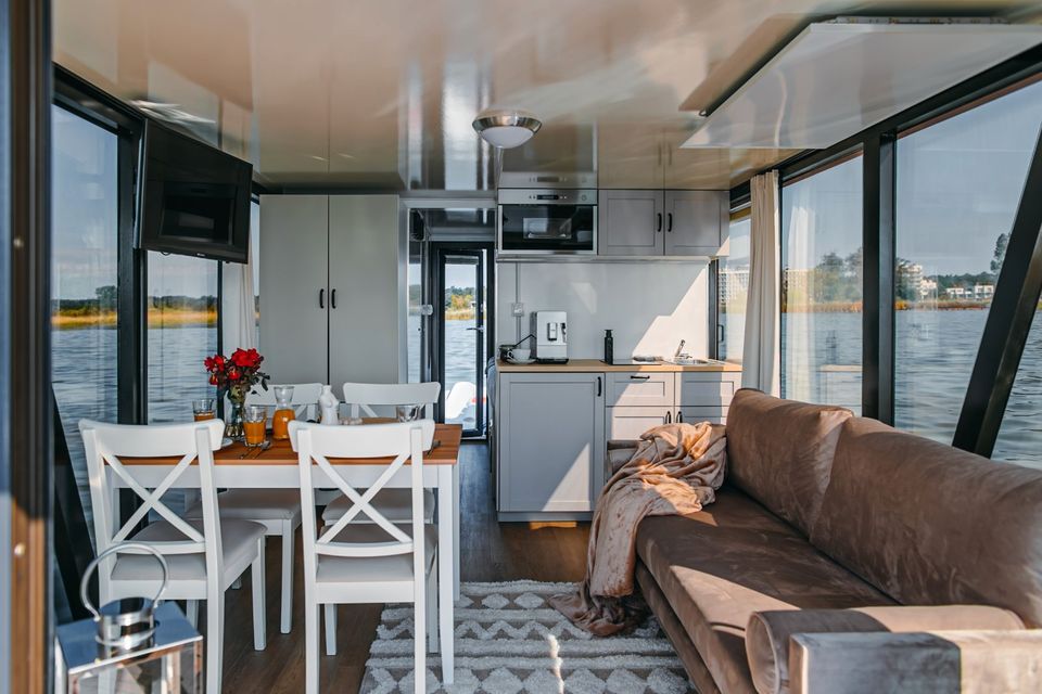 Hausboot Delfin 330 mit 40PS, sofort verfügbar, HT Houseboats in Bergkamen