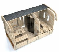 LUXURY NordLog SAUNA BUS 2,3 x 4,0m /Eckbänke/ GARTENSAUNA Baden-Württemberg - Weil der Stadt Vorschau