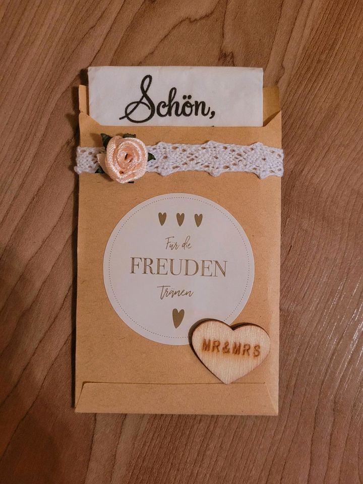 Hochzeit Give away Für die Freudentränen 23 Tücher Set neu in Steinfurt