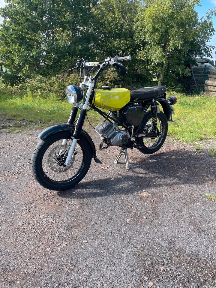 Simson s51 in Tabarz Thüringer Wald