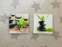 2 Glasbilder 20 x 20 Zen Wellnes Bamboo Stones Bayern - Cadolzburg Vorschau