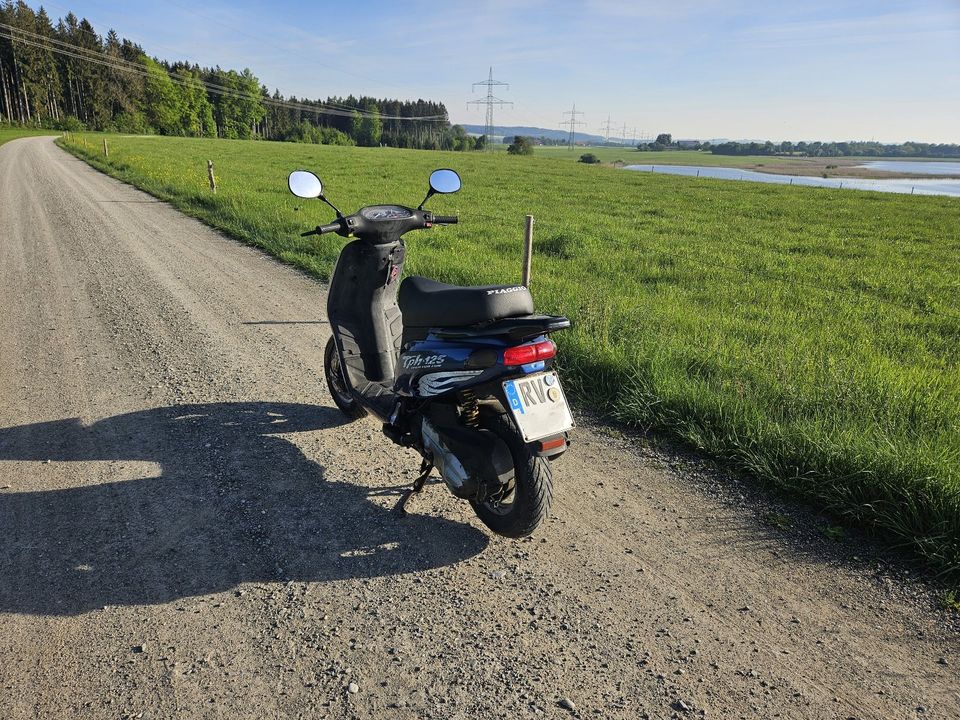 Piaggio TPH 125 blau Baujahr 1997 mit frischem TÜV in Bad Wurzach