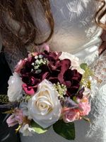 Künstlicher Brautstrauß rose Hortensie Hochzeit Blumenstrauß Nordrhein-Westfalen - Recke Vorschau