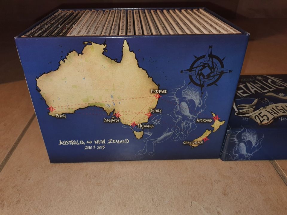 Metallica - 25 Nights Down Under, Box, CD-Box, 50 CDs in Chemnitz