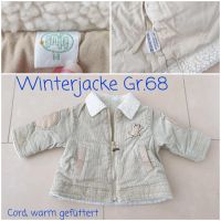 Winterjacke Jacke Gr.68 Cord beige Baden-Württemberg - Bietigheim Vorschau