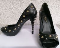 PIERRE BALMAIN High Heel schwarz mit goldenen Nieten Nordrhein-Westfalen - Gelsenkirchen Vorschau