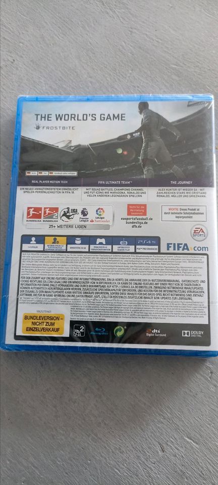 Playstation FIFA 18 Spiel noch verpackt in Haan