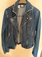 Jeansjacke, Bikerjacke mit Glitzersteinen Bayern - Landsberg (Lech) Vorschau