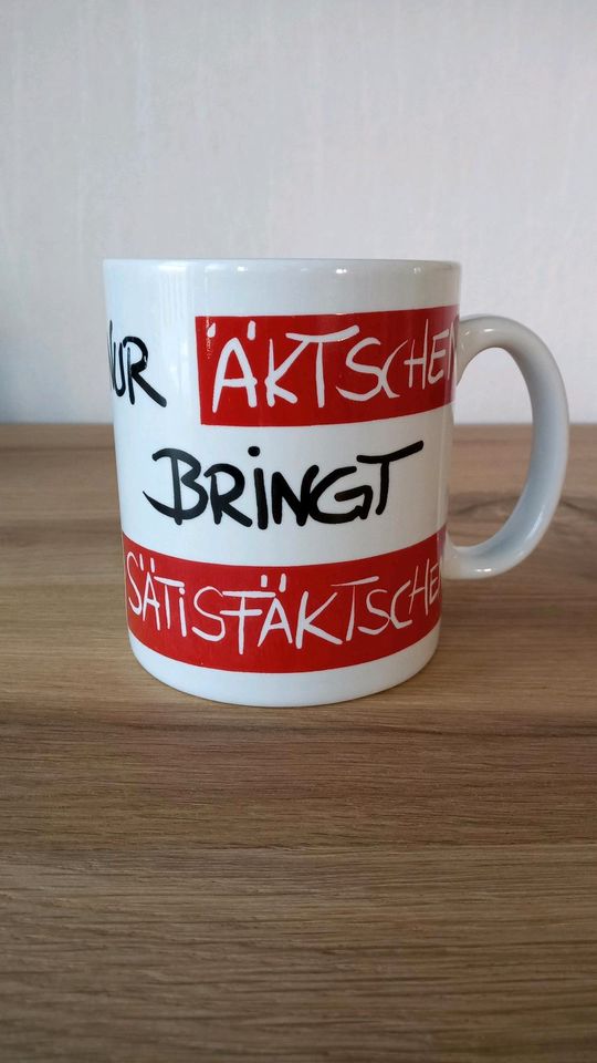 Tasse Action, Geschenk lustig in Straßkirchen