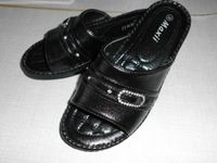 Damen-Sandalette, schwarz, Gr. 38, NEU!!! Nordrhein-Westfalen - Heiden Vorschau