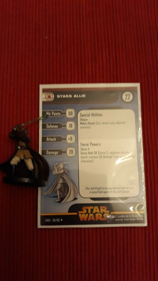 Star Wars Miniatures Stass Allie #20 Revenge of the Sith in Berlin