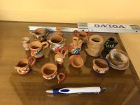 Miniatur handgearbeitet Vase Krug Ton Italy  Krippe Puppenstube Bayern - Tegernheim Vorschau