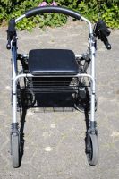 Rollator - Gehhilfe schwarz - kaum benutzt Niedersachsen - Friedeburg Vorschau