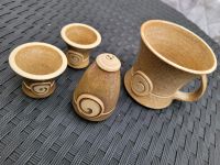 Frühstücks Set 4-teilig, Tasse, 2 Eierbecher und Salzstreuer Sachsen-Anhalt - Naumburg (Saale) Vorschau