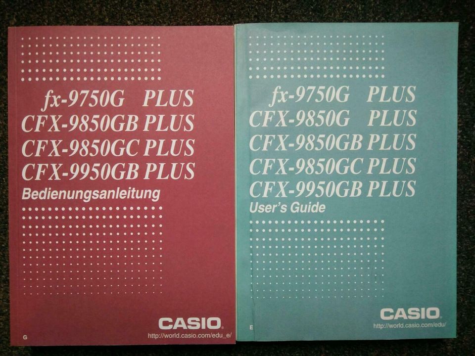 Casio fx-9750G PLUS grafikfähiger Taschenrechner in Abensberg