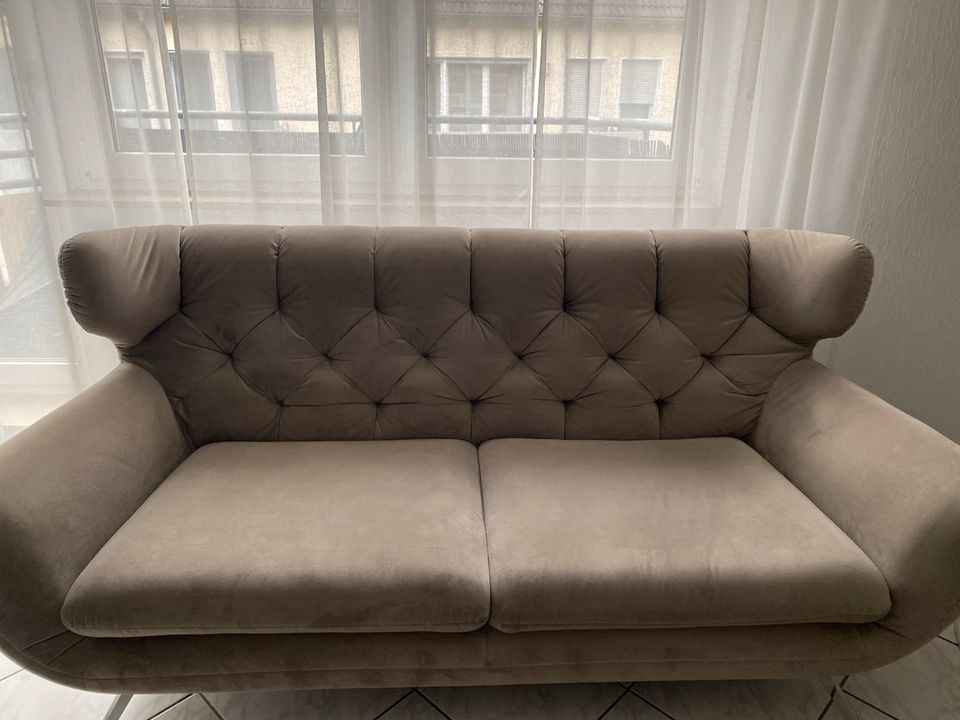 Sofa-Set aus samt in Frechen