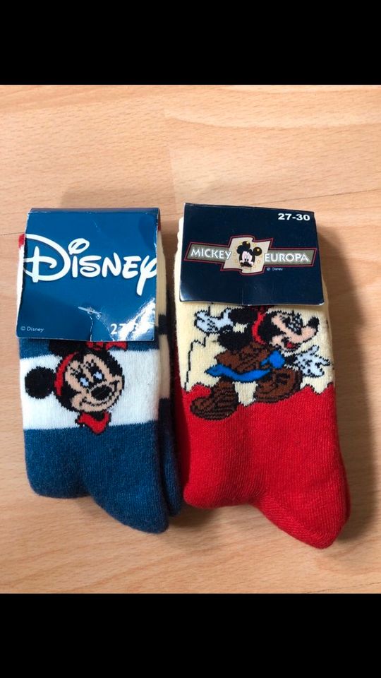 Disney Socken Thermo Kindersocken Gr. 27/30 NEU mit Etikett in Leipzig