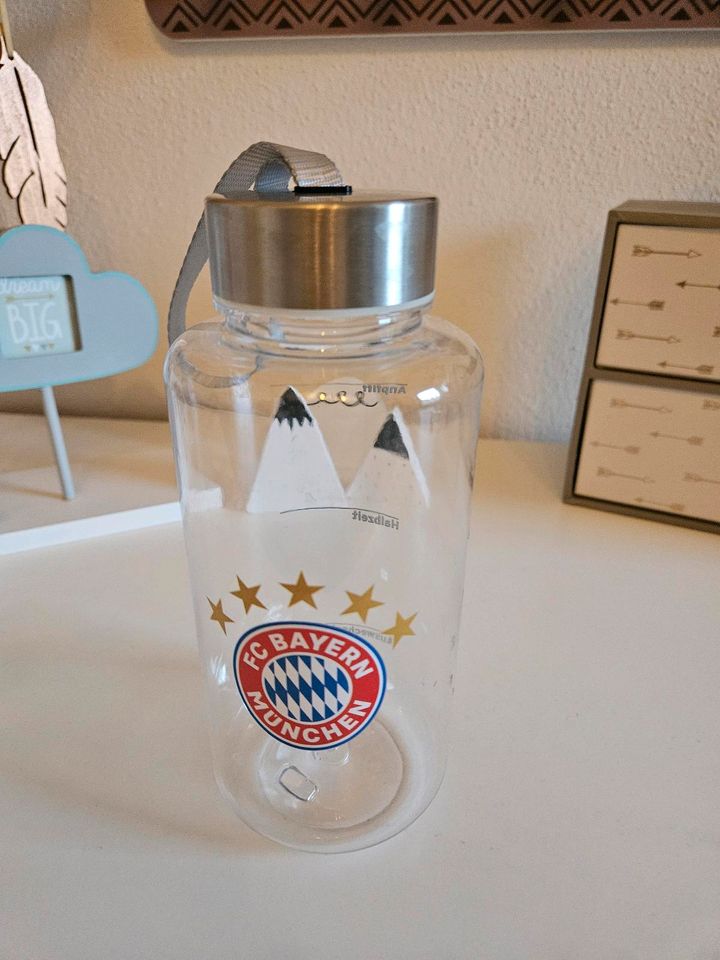 ⚽ MIA SAN MIA #FC Bayern München #Trinkflasche #Tritan #0,7l. in Marktoberdorf